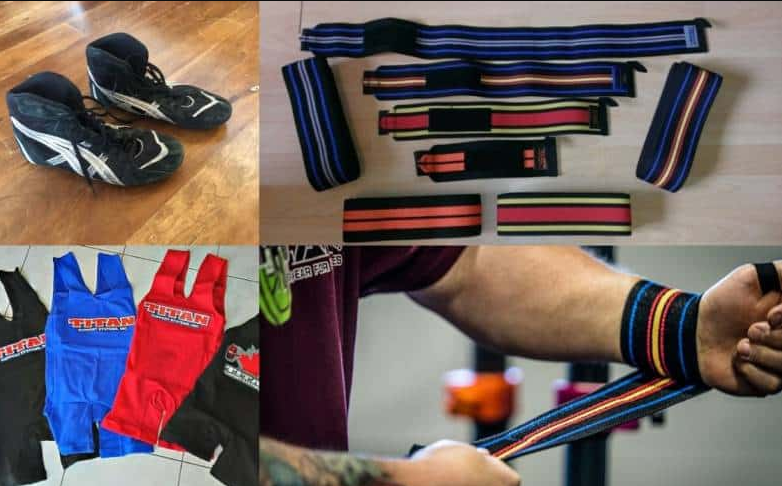 equipamiento de powerlifting