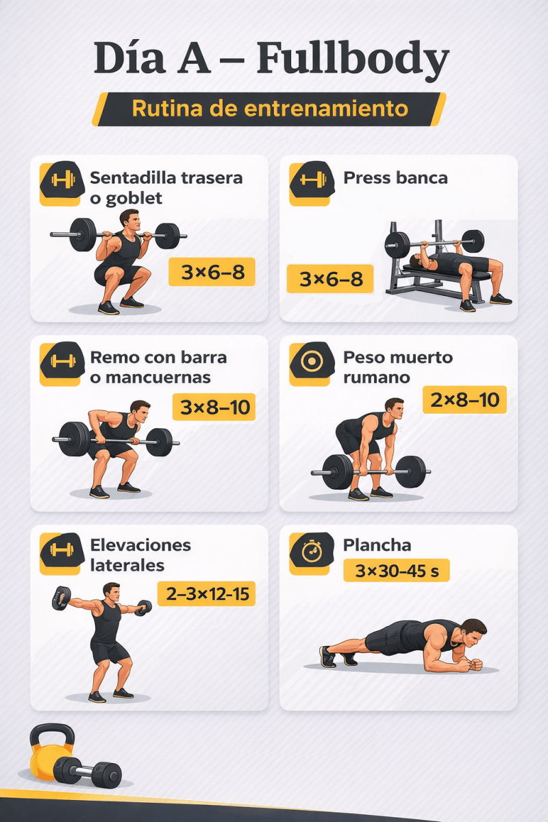 rutina fullbody A