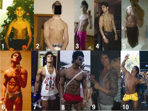 transformacion de Zyzz